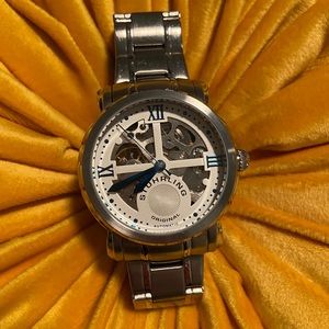 Stuhrling skeleton automatic men watch